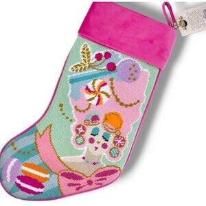 NWT- Glitter Ville for Neiman Marcus Marie Sweet Christmas Stocking